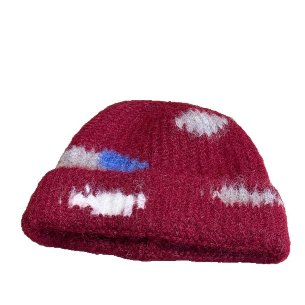 New Woolen Hat for Women in Autumn and Winter with Large Head Circumference Fashionable Cold Hat Versatile Big Face Small Warm Hat Knitted Hat