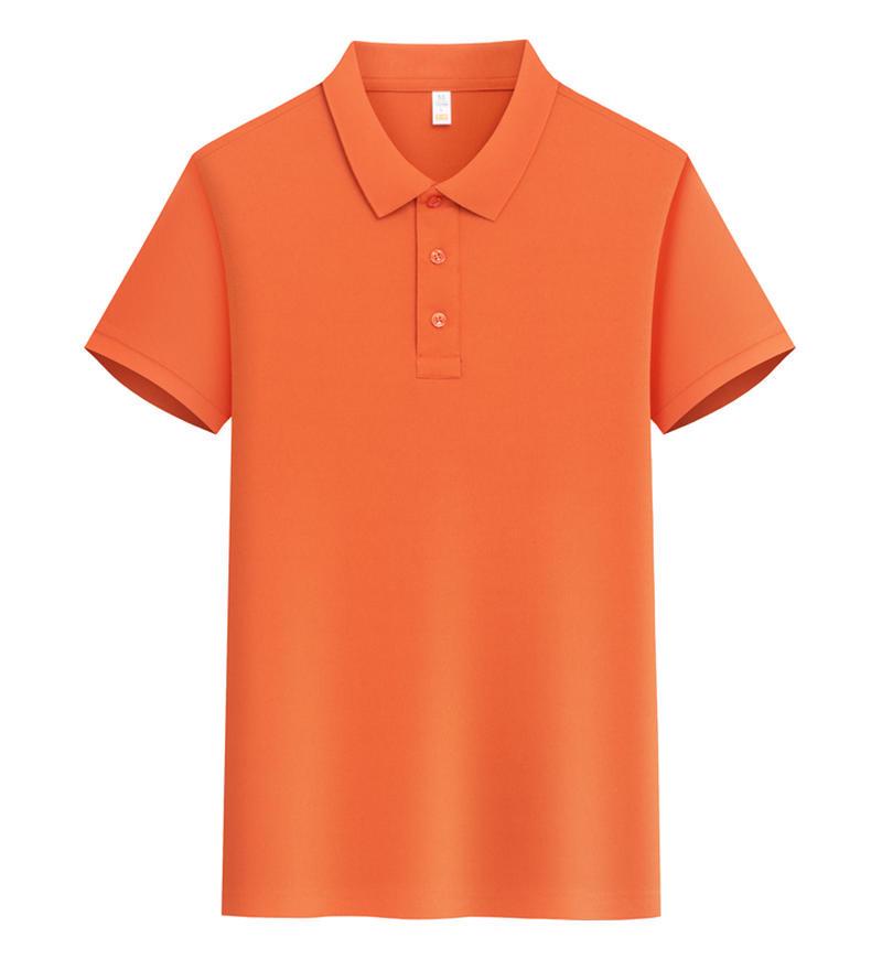 Herren Kurzarm Bambuskohle Poloshirt mit Ice Silk Technologie.