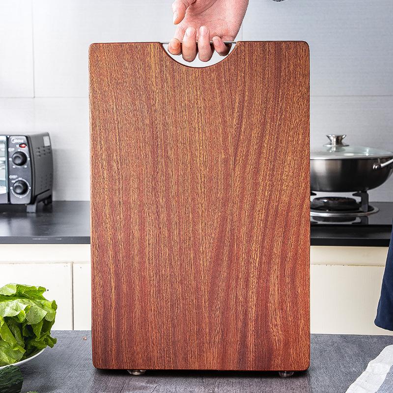 Solid Wood Ebony Whole Wood Cutting Board Does Not Crack Square Wood