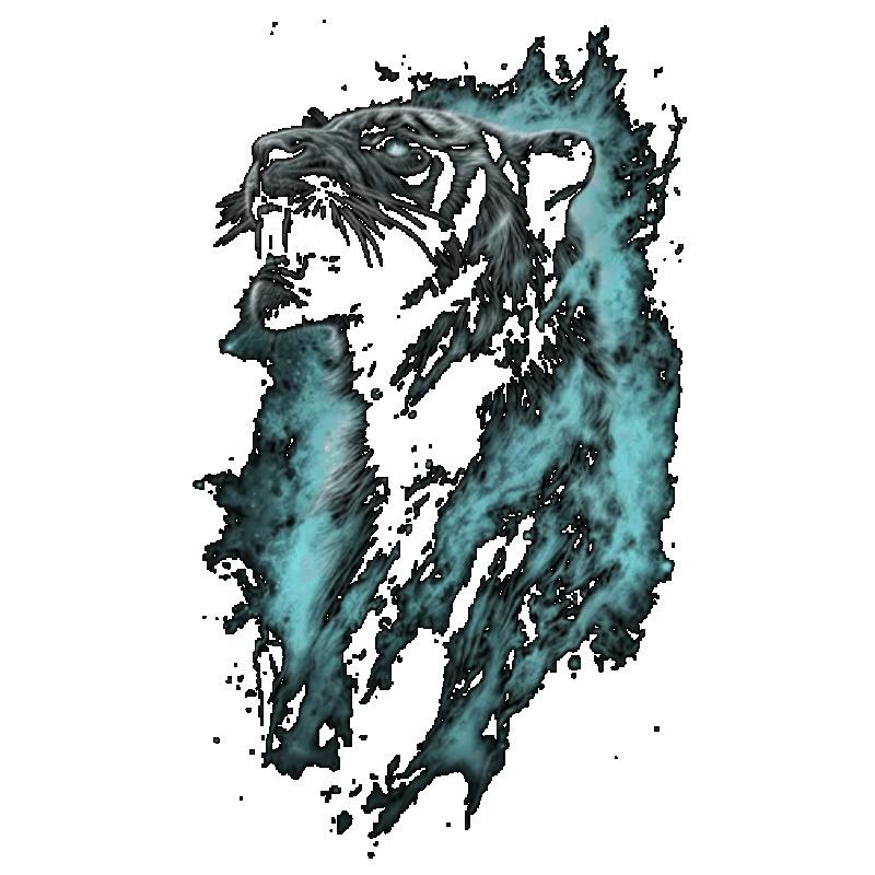 Tricou Oversized Pantera Neagră Imprimeu Grafic Bărbați Casual Streetwear Fashion Top