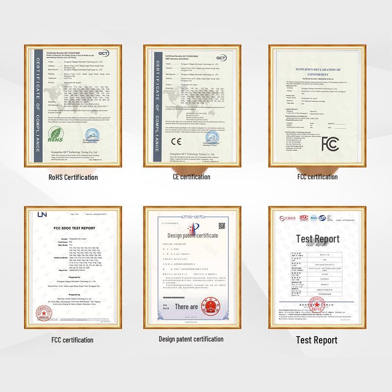 42CM 3D Holographic LED Fan Projector: Wall-Mounted Rotating Display for Aerial Advertising