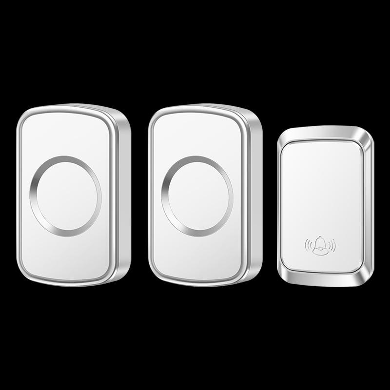 Self-Powered Wireless Doorbell with Long-Range Remote Control and Dual Receiver System