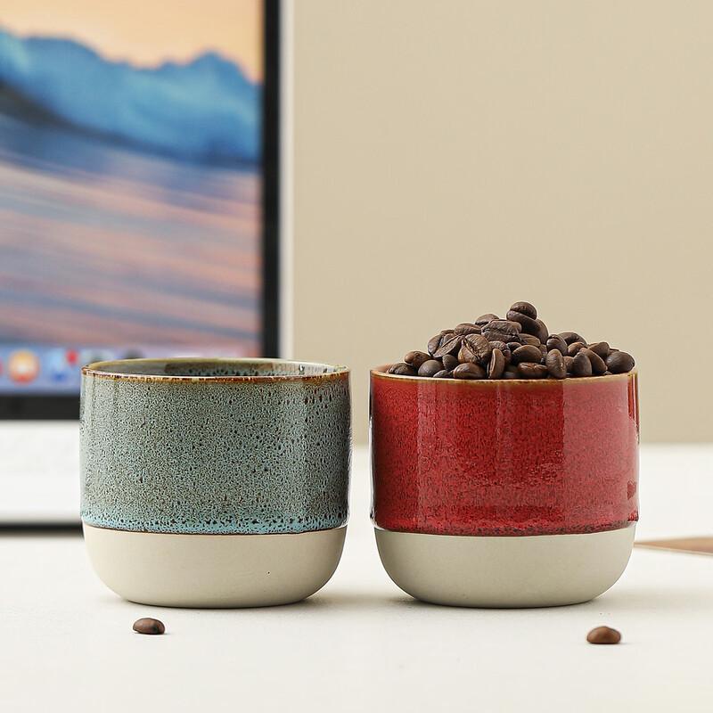 OLOEY Bone China Kiln Glazed Tea Cup