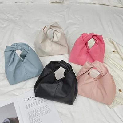 2024 High-End Plissierte Croissant Handtasche - Weiche PU Schultertasche für Damen