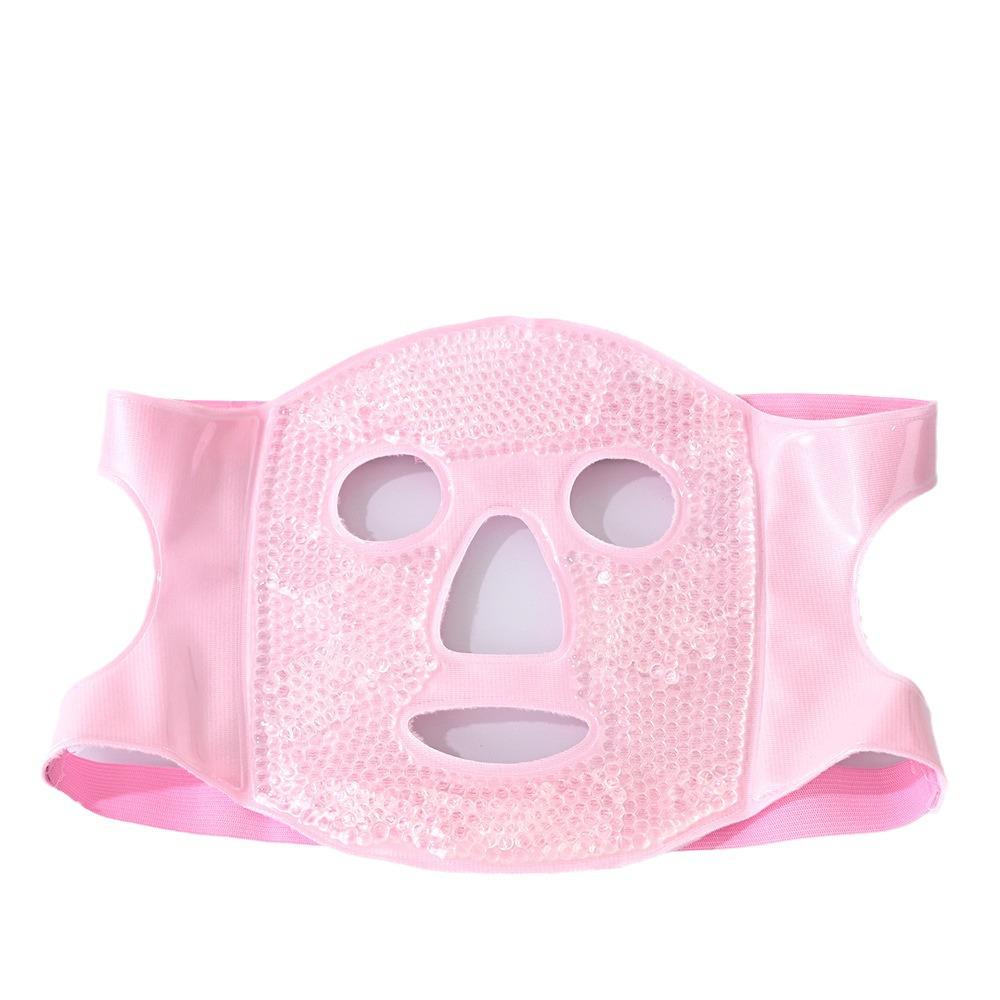 Ice Pack Cooling Face and Eye Mask - Super Soft, Hot/Cold Compress for Post-Surgery Recovery