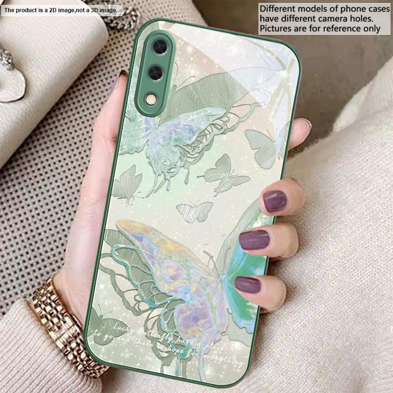 

Счастливая бабочка Картина Для Samsung A01 02 A03 Core 04 05 06 10 12 A13 14 5G 15 16 M02 12 Note 8 9 10 20 стекло Ультра чехол для телефона Galaxy A01