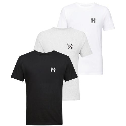 Henleys Mens Triphen T-Shirt (Pack of 3)