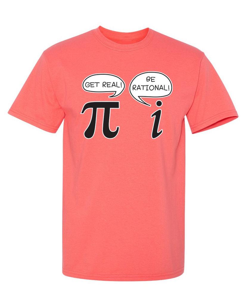 Buď realistický, buď racionální Pí Vtipné Matematický geek Sarkastické Pro dospělé Novinka Vtipné tričko