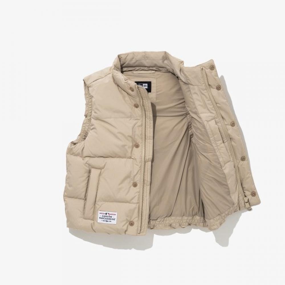 Mlb Kids Duck Down Vest New York Yankees Light Beige 14432618