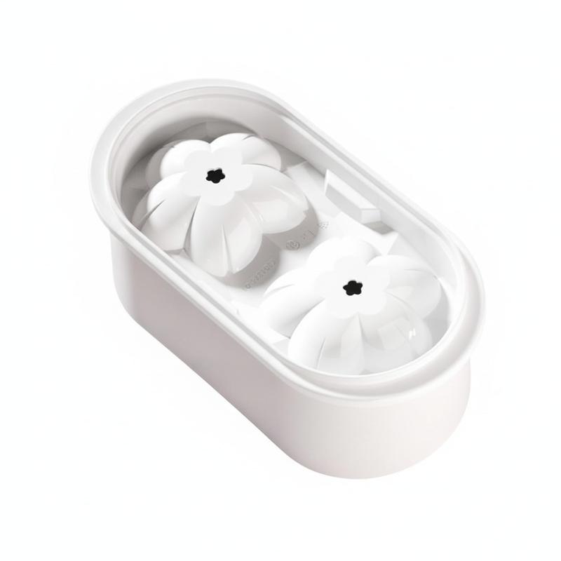 Ice Maker Flower Ice Mold Food Grade Material 3D Appearance Pp Mold Easy Demolding Cherry Blossom Creative Household Ice Mold