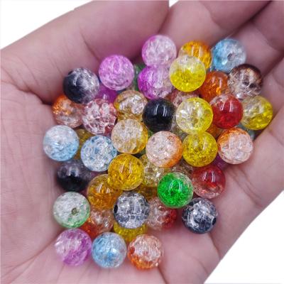 50 cuentas sueltas de 8-16 mm para hacer joyas, pulseras y collares. Ideales para manualidades, regalos y manualidades.