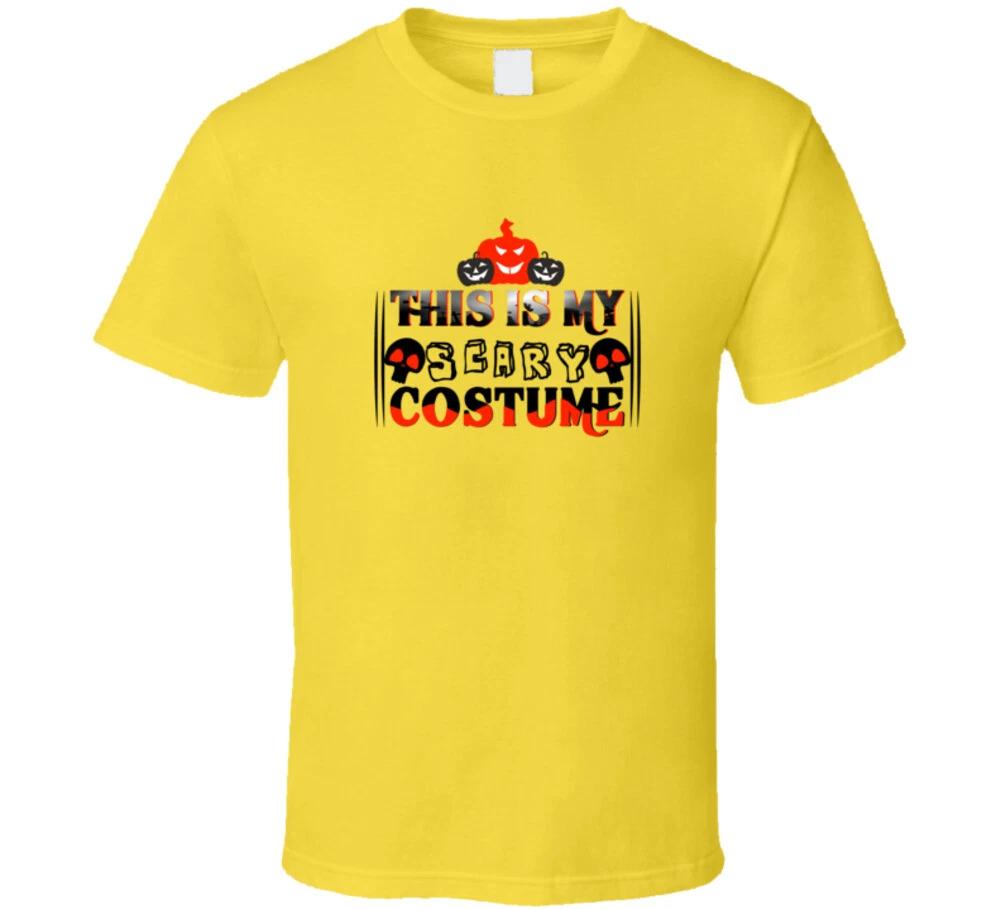 This Is My Scary Costume Anti Halloween Gift Funny T Shirt M