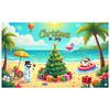 Summer Display Colorful Decorations Festive Backdrop July Display Tropical  Beach Background For Holiday Gathering Outdoor