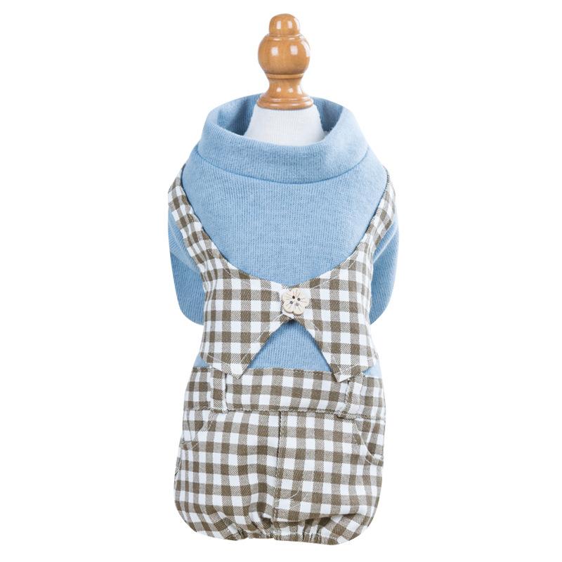 

Зимняя одежда для собак, клетчатое пальто с бантом, утепленная куртка, одежда для домашних животных, джентльменская одежда, теплая одежда, комбинезон с бантом, куртка, одежда L