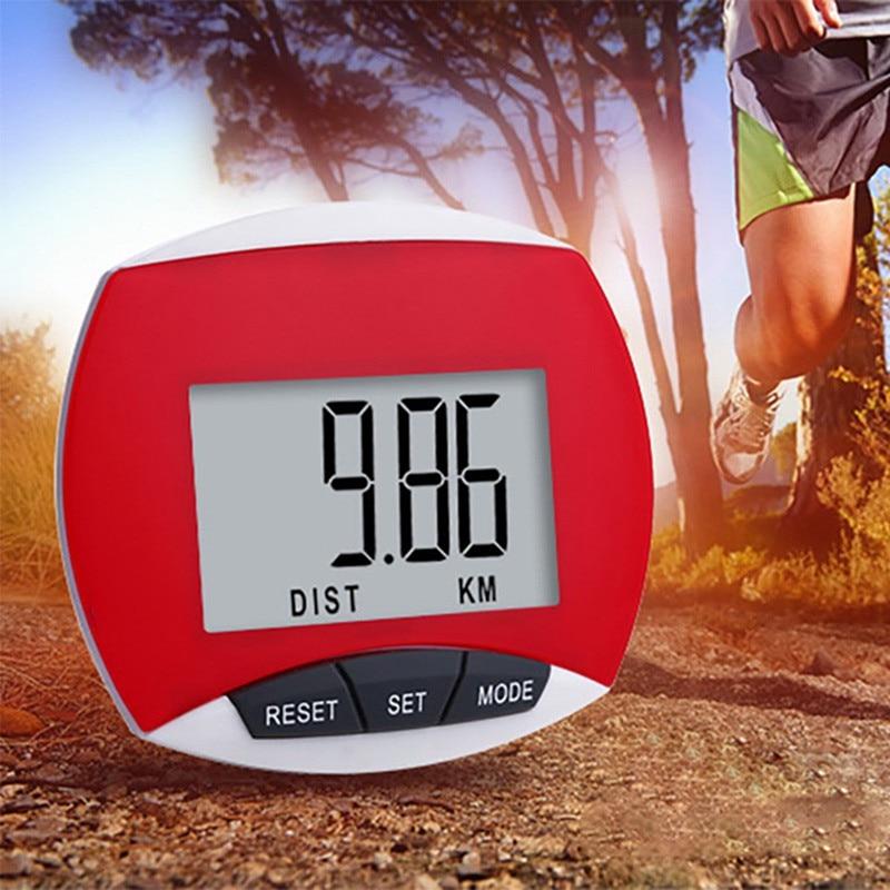 Walking Step Counter LCD Pedometer Waterproof Multi-functional Movement Calories Counting