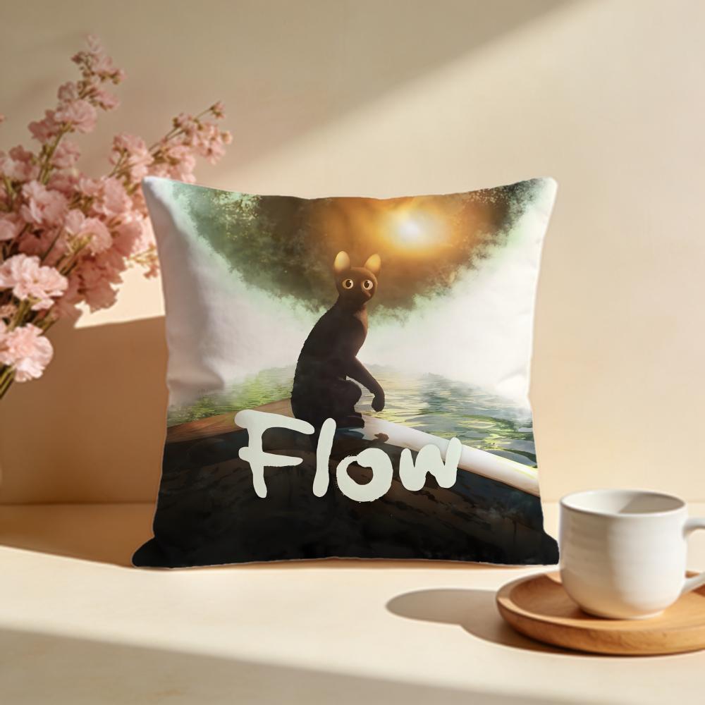 Stylish FFlowiou Cushion Cover Stylish Washable Pillow Cover Ideal for Couch Bedroom Car Decoration