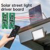 3.2V 3.7V Solar Light Circuit Board Remote Control With Power Off Memory Radar Human Body Sensing Function For 5-10M