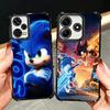 Super S-Sonics Cartoon Soft Phone Case For Xiaomi Redmi Note 14 15 Pro Plus 13 12 11S 11T 5G 10 9S 9 Plating Anti-Fall Fundas