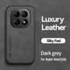 For Redmi Note 15 14 13 12 Pro Plus Light Luxury Sheepskin Magnetic Phone Case