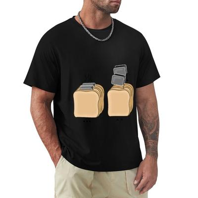 Toast and Toaster T-Shirt Anti-Pilling Casual T-Shirt