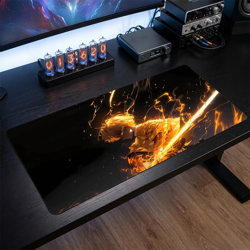 Demon Slayer Printed Mouse Pad Non-Slip Waterproof Rubber Desk Mat for Gaming Office Laptop Home Decor Gift