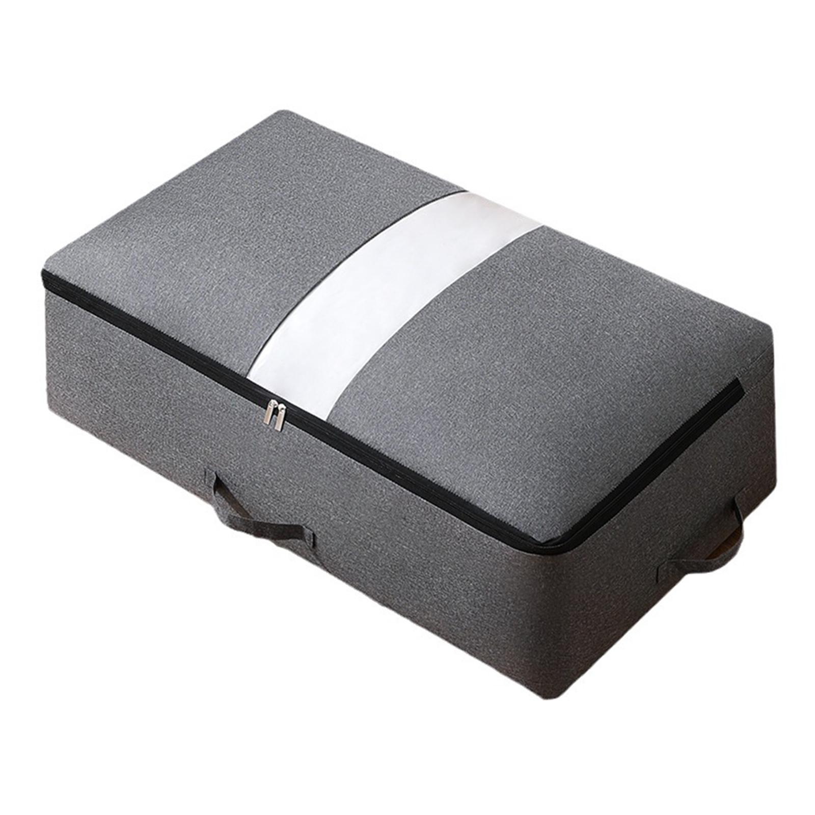 

Компактная тканевая сумка для хранения Просторное складное решение для хранения Упаковочная сумка для одежды и постельных принадлежностей L