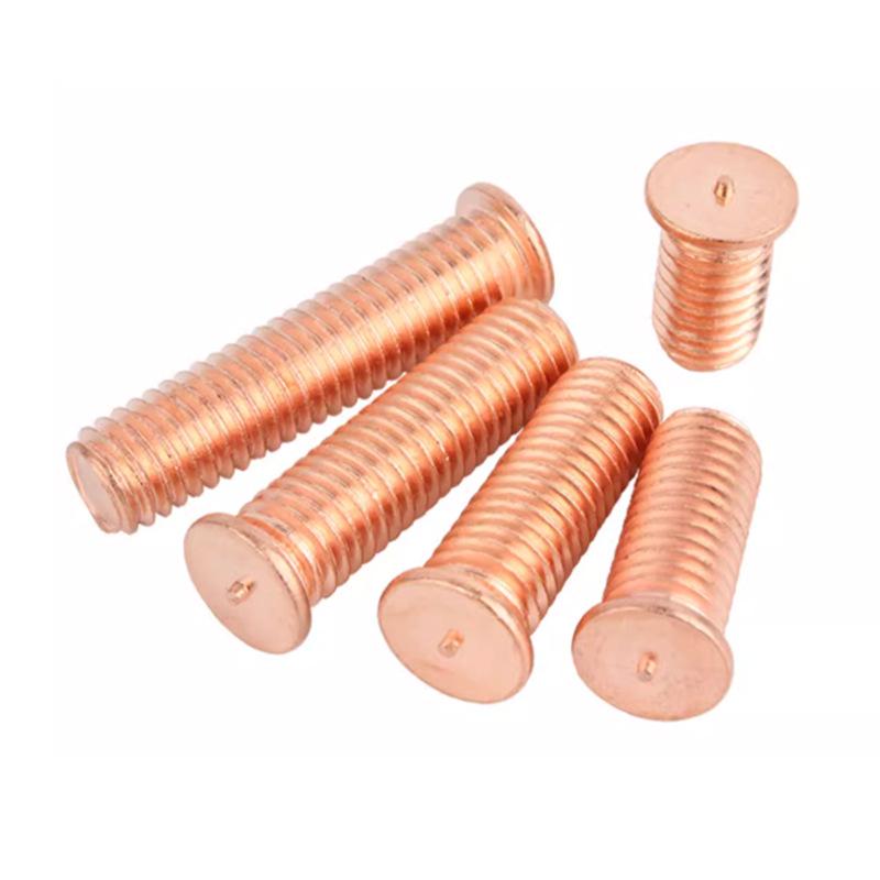 PT-M3M4M5M6M8 Copper-Plated Carbon Steel Projection Weld Studs and Screws
