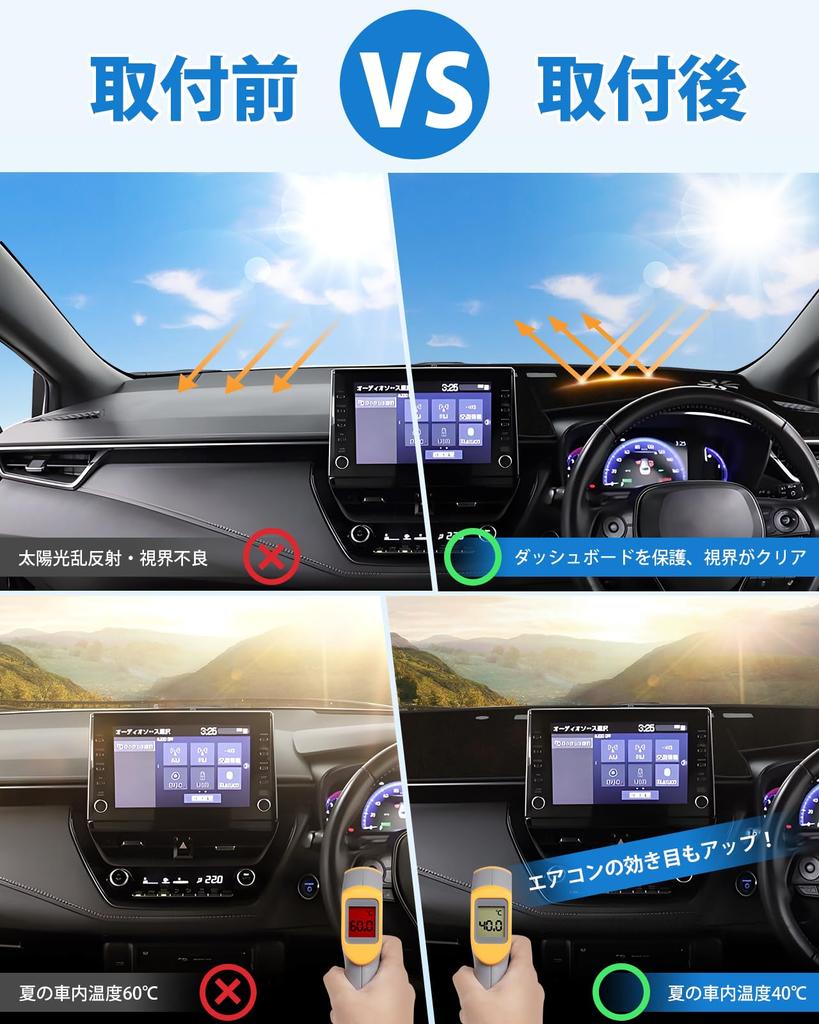 Cartist Dashboard Mat for New Corolla Touring and Corolla Sport 210 Series Car Dashboard Cover Reduces Reflections on Prevents Corolla 210 Dedicated