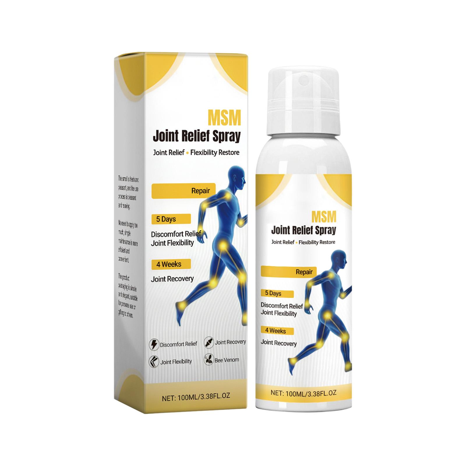 

Спрей для суставов — это мягкий, освежающий и нежирный спрей для наружного массажа, подходящий при дискомфорте в суставах и отеках мышц, 100 мл One Size белый