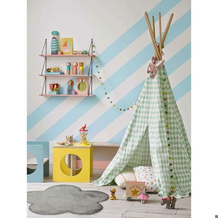 Extra-soft Flower-shaped Rug Grey 90x90