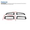 Car Front Hood Air Inlet Grille Ring Cover Protective Sticker For Dodge Charger 2011-2014 Car Accessories 