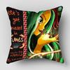 Monster High Pillow Cover Bedroom Home Office Decorative Pillowcase Square Zipper Pillow Cases Satin Fabric 10.16WJY