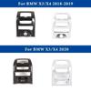 Car Rear Air Conditioning Vent Outlet Frame Cover Trim Sticker For BMW X3 G01 X4 G02 2018   Auto Interior Accessories