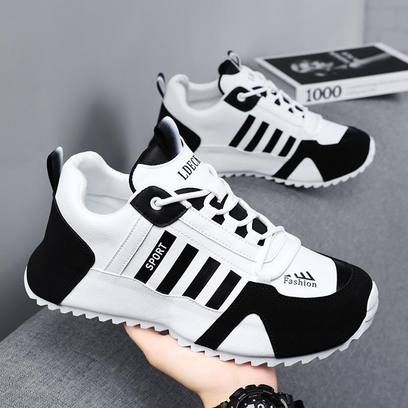 

Extra large size walking shoes men s spring new men s casual single shoes sports shoes soft-soled breathable dad shoes 39