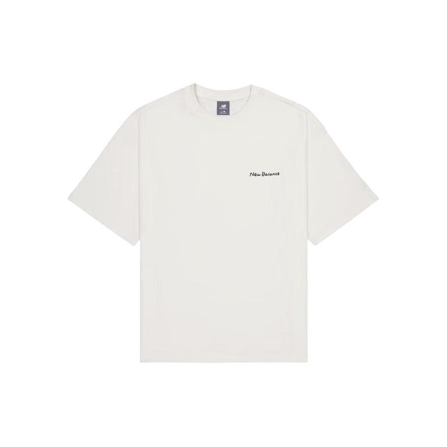 New Balance Skate Print Graphic T-shirt Asia Sizing  White  Unisex AMT42338-CIC XXL