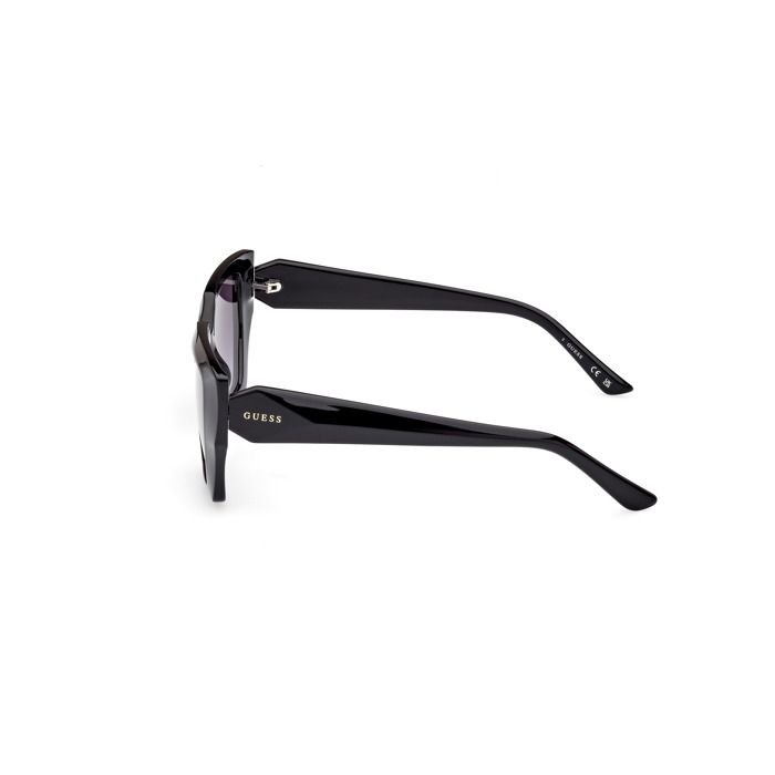Lunettes de soleil - Guess - GU7896 - Noir brillant - Verres gris - Oversize