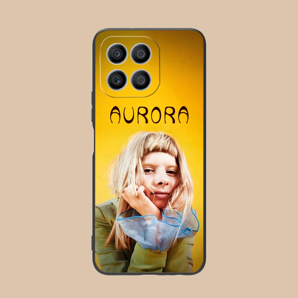 

Aurora Aksnes Matte TPU Mobile Phone Case for Honor 90 80 70 60 50 30 20 10 9 8 7 Pro S SE Lite 5G Colorful Printing Cover Honor 8