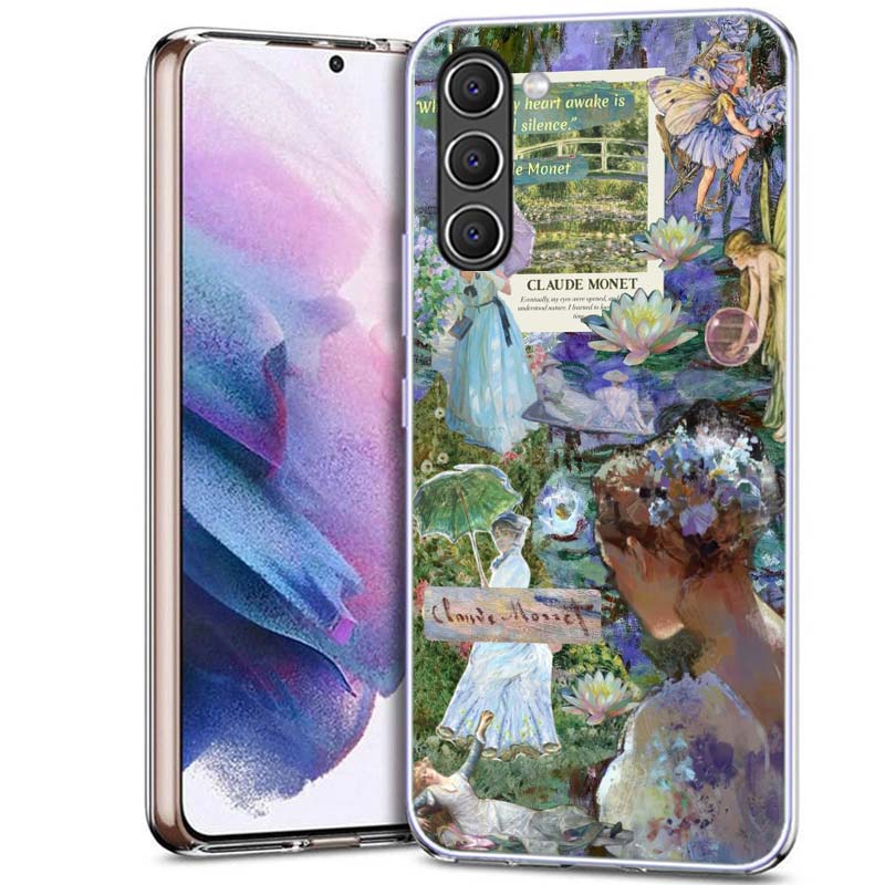 Claude Monet Art Phone Case for Samsung A54 A14 A24 A34 A17 A37 A57 A55 A35 A25 A15 A13 A23 A33 A53 A07 A05S A04S A03 A73 Galaxy