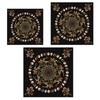 Tarot Card Tablecloth Altars Cloth Moonphases Plant Astrologys Tablecloth Divinations Card Mat Tapestry Wall Decoration