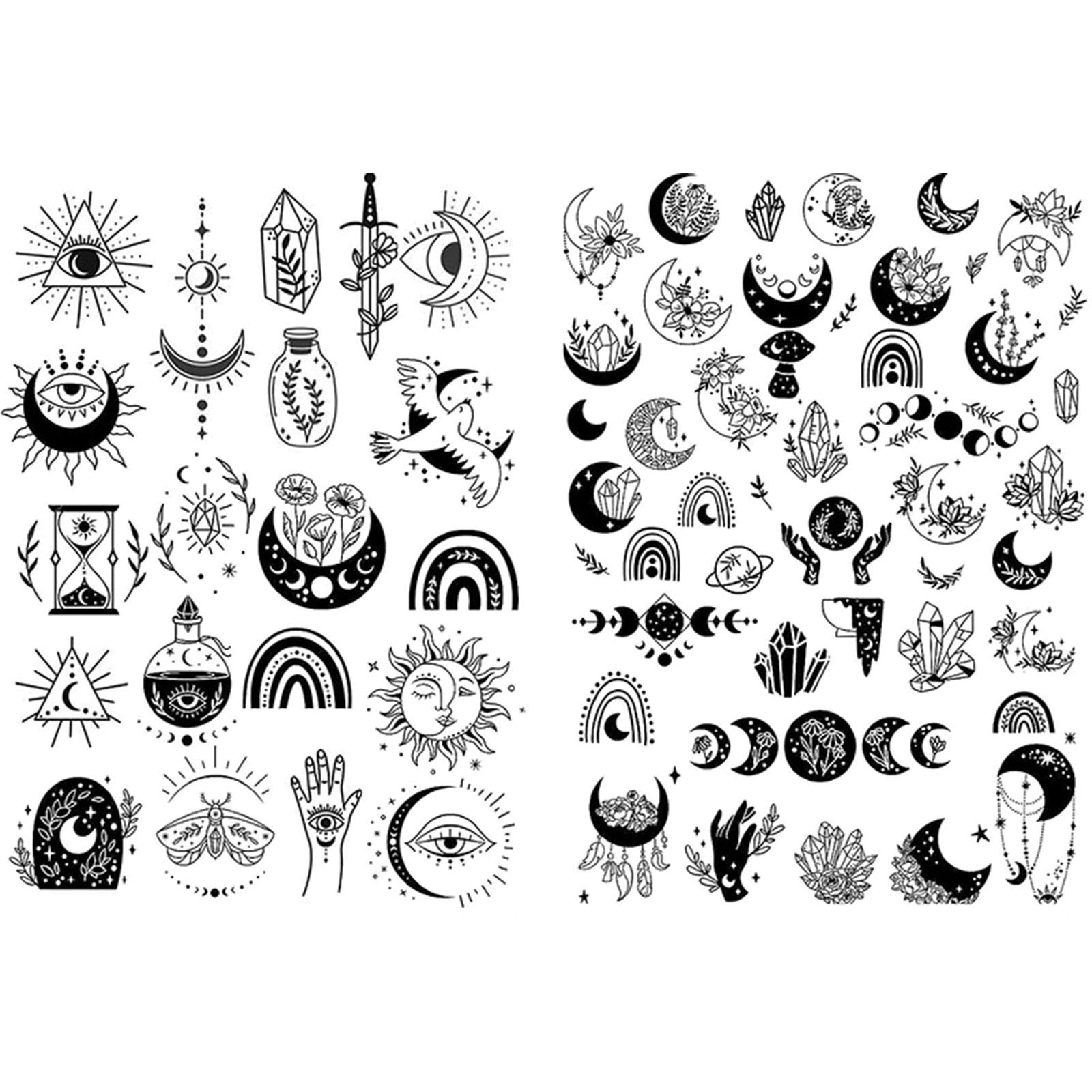 

2 Sheets Water Soluble Stabilizer with Transfer Paper Water Soluble Films for Clothing Shirt Bags Shoes DIY Hand Sewing F