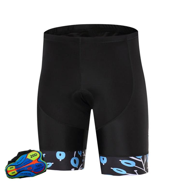 Professionnel Équipe 20D Rembourrage Gel Cuissard de Vélo Hommes Short de Vélo Pantalon de Vélo Collants Vêtements de Sport Vêtements de Vélo