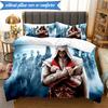 Assass Warrior 3pcs K-pop Music Group Bedding set,Ideal for Bedroom, Dormitory,Including Duvet Cover And 2pcs Pillowcases,Fan Gifts