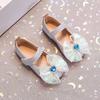 Fashion Girls Ballet Shoes Sweet Bowknot Kids Princess Leather Shoes Performance Causal Children's Sequins Flat Shoes Elegant