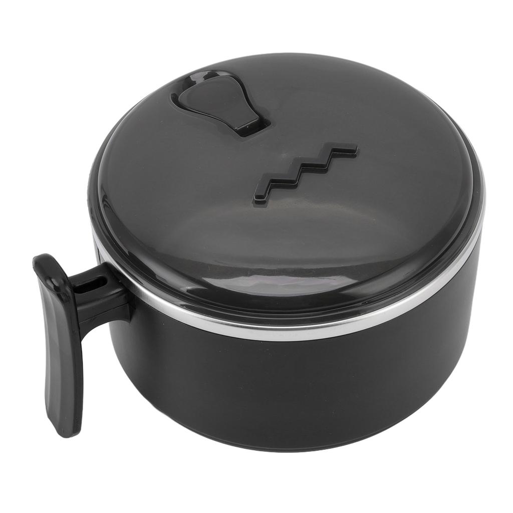 Insulated Bowl 304 Stainless Steel with Lids Stand Design Hollow Double Layer Heat Insulation Ramen Mug for Kitchen