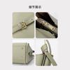 New Leather Vegetable Basket Bag Simple and Fashionable Commuter Bucket Bag Shoulder Crossbody Handbag Women's Bag