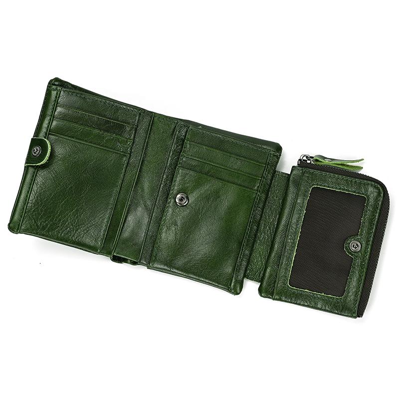 Luxury Brand Designer Wallet Men Card Holder Soft Genuine Leather Short Purse For Coins Credit Cards Male Wallets In Pockets