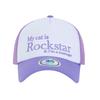 JOEGUSH Rockstar Cat Mesh Cap (Violet)