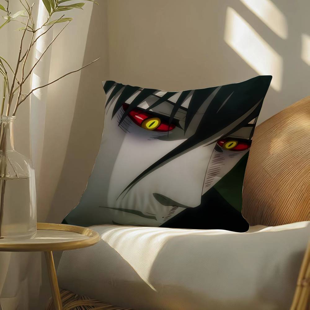 Cartoon Anime DEVILS LINE-L Pillow Case Silky elegant Comfort Sofa Bed  Invisible zipper Beach pillowcase