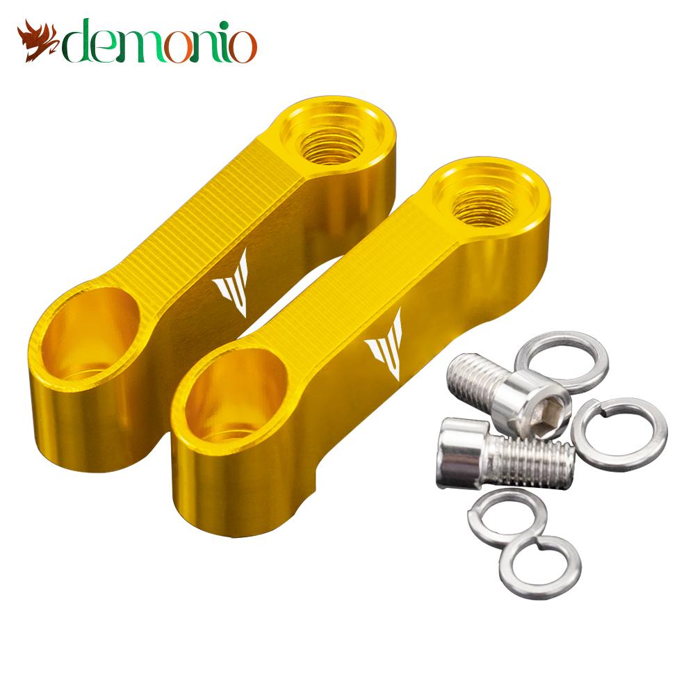 Mirrors Extension Riser Extend Adapter For YAMAHA MT01 MT03 MT07 MT09 MT10 MT125 MT 01 03 07 09 10 125 MT-01 MT-03 MT-07