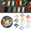 20pcs 4mm Plastic Mini Buckle DIY Doll Bags Buckle Handmade Backpack Button Bracelet Dog Collar Strap Buckle Webbing